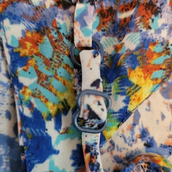 EC EIGHT SIXTY BOHO TANK TOP WITH ADJUSTABLE STRAPS SZ. M - Picture 3 of 5